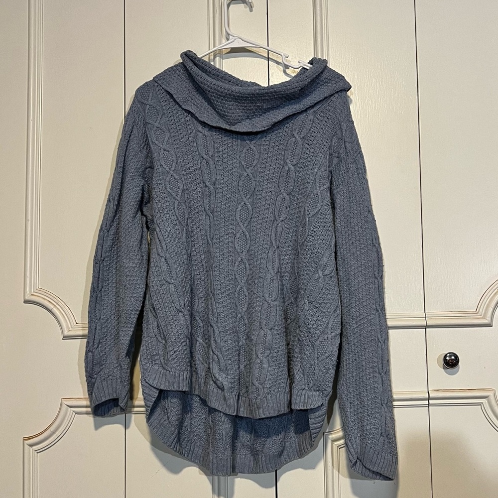 Jeanne Pierre Powder Blue Knit Sweater